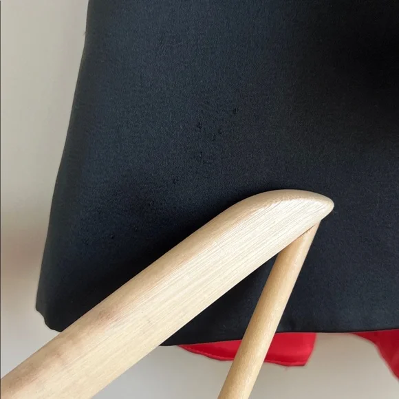 Lafayette 148 New York Sleeveless Fit-&-Flare Dress $1698 Size 6 red‎ black